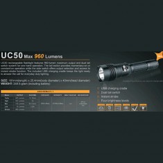 Карманный фонарь Fenix UC50